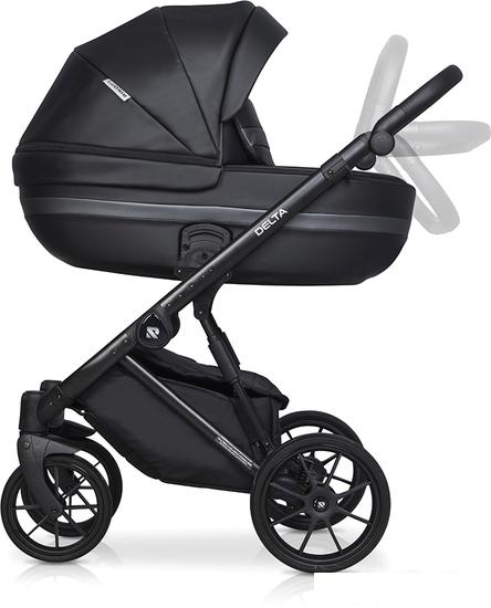 Универсальная коляска Riko Basic Delta Ecco (2 в 1, 15/black)