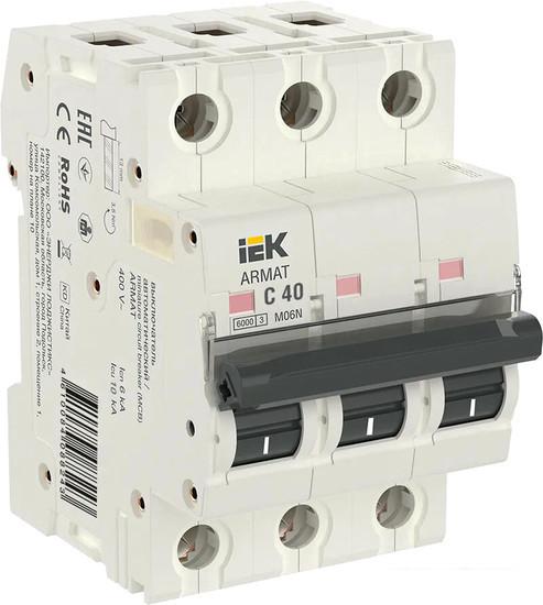 Выключатель автоматический IEK AR-M06N-3-C040