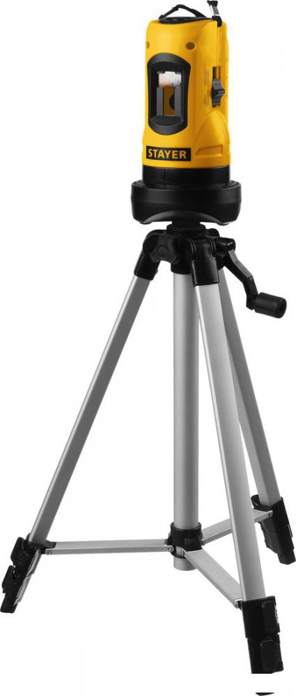 Лазерный нивелир Stayer Professional Lasermax SLL-2 34960-H2 (со штативом, кейс)
