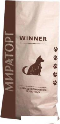 Сухой корм для собак Мираторг Winner для взрослых средних и крупных пород с курицей 15 кг