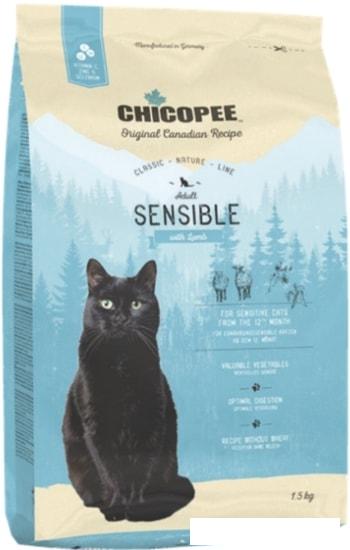 Сухой корм для кошек Chicopee CNL Sensible 15 кг