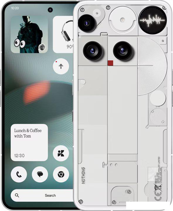Телефон Nothing Phone (3) 12GB/256GB (белый)