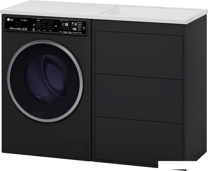 Brevita Тумба под умывальник Grafit 60 GRA-01060-013Я (правый, графит)
