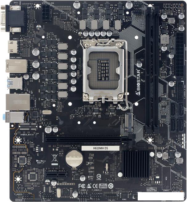 Материнская плата BIOSTAR H610MH D5 Ver. 6.x