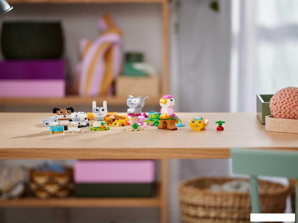 Набор деталей LEGO Classic 11034 Креативные домашние животные