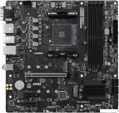 Материнская плата MSI Pro B550M-P