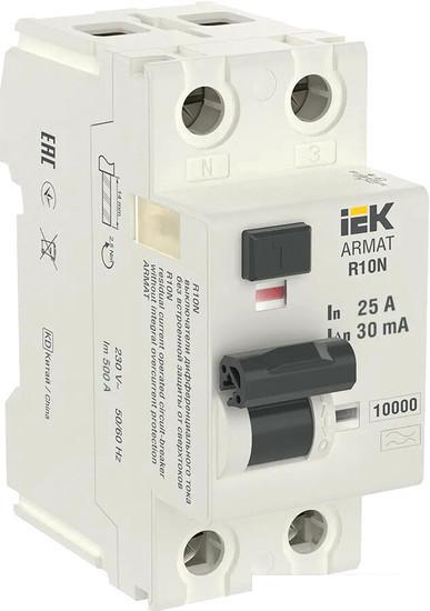 Автоматические выключатели IEK 2P 25А 30мА тип A AR-R10N-2-025A030