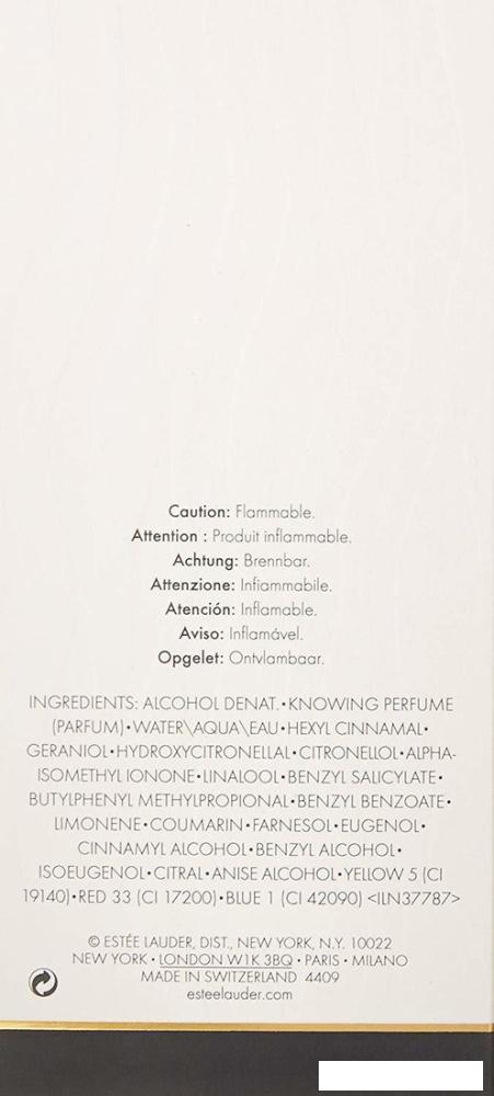 Парфюмерия Estee Lauder Knowing EdP (75 мл)