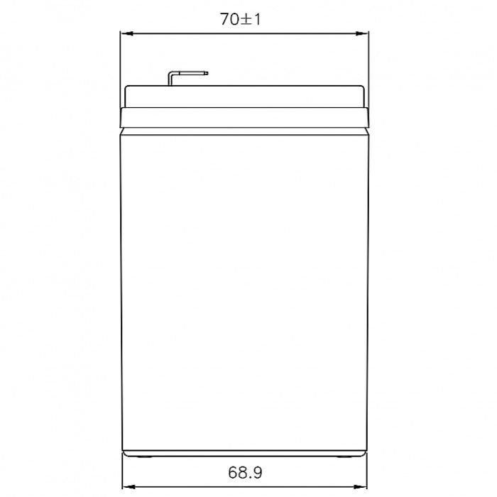 Аккумулятор для ИБП CSB Battery HR1227W F2 (12В/6.5 А·ч)