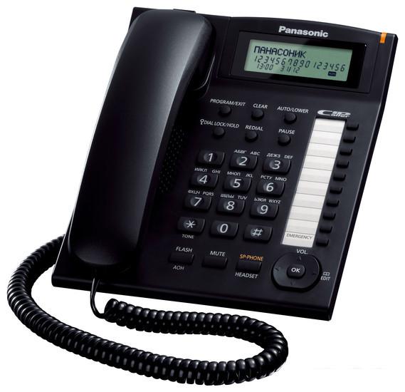 Проводной телефон Panasonic KX-TS2388RUW (белый)