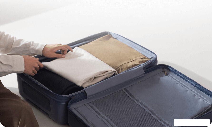 Чемодан-спиннер Xiaomi Expandable Luggage 20" (синий)