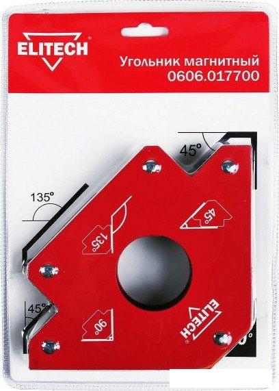Угольник магнитный ELITECH 0606.017700