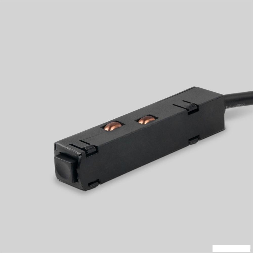 Коннектор питания шинопровода Elektrostandard Slim Magnetic гибкий 85099/00 a057214 (черный)