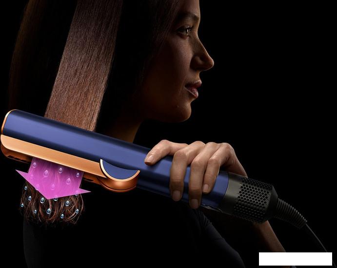 Выпрямитель Dyson Airstrait (с переходником на евровилку, берлинская лазурь/медный)
