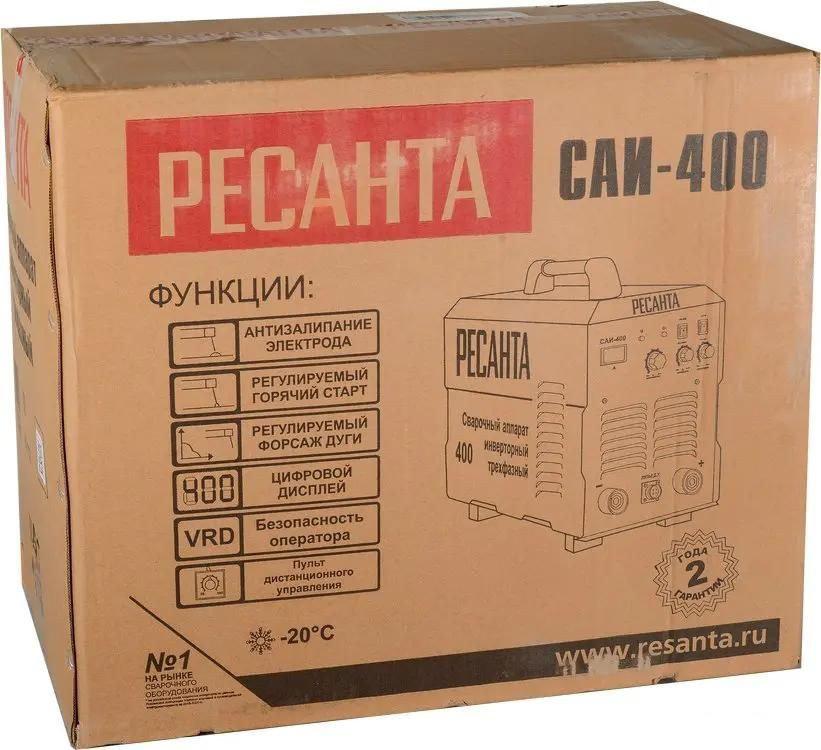 Сварочный инвертор Ресанта САИ 400