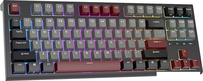 Клавиатура Royal Kludge RK-R87 RGB (черный, RK Blue)