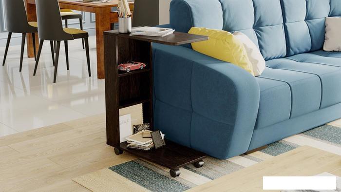 Стеллаж Трия Тип 14 (венге цаво/дуб белфорт)
