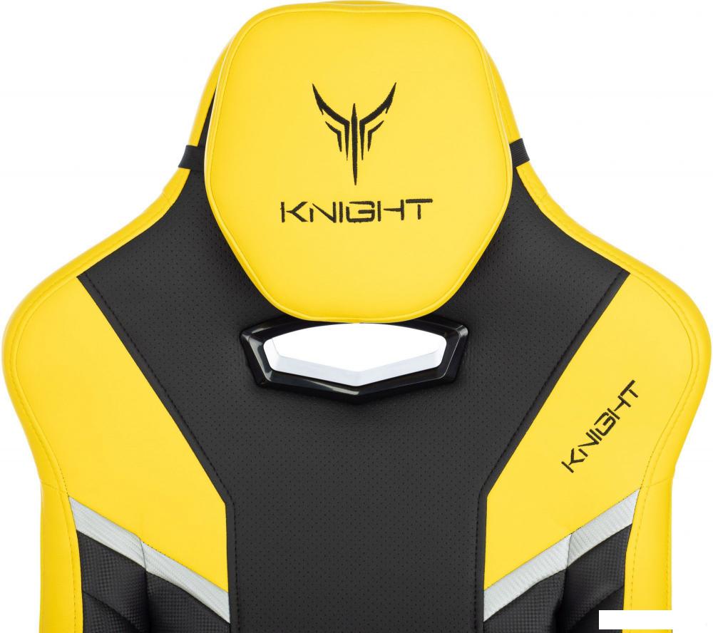 Игровое (геймерское) кресло Knight Thunder 5X (черный/желтый)