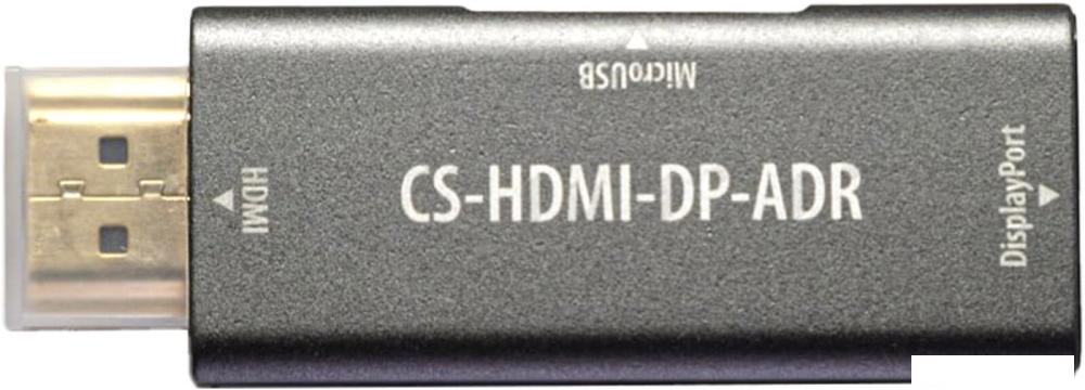 Адаптер CACTUS CS-HDMI-DP-ADR HDMI - DisplayPort (серый)