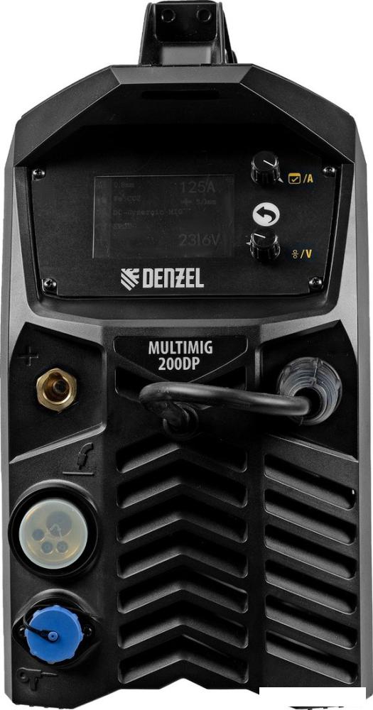 Сварочный инвертор Denzel MultiMIG-200DP Synergy Double Pulse