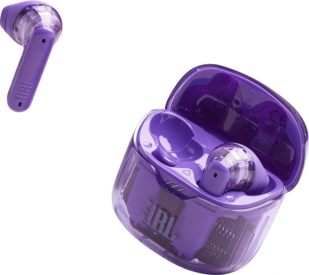Наушники JBL Tune Flex Ghost (фиолетовый, китайская версия)