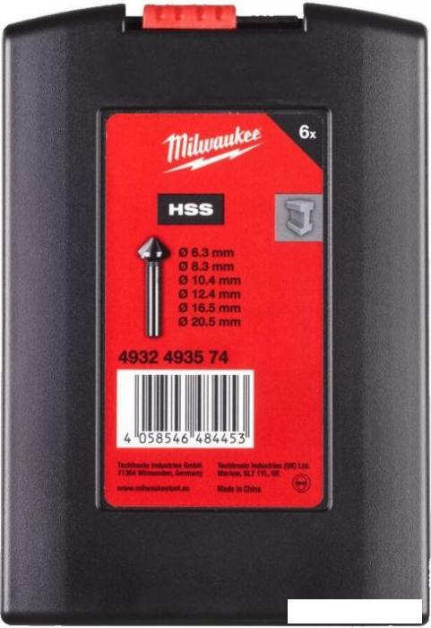 Набор зенкеров Milwaukee 4932493574