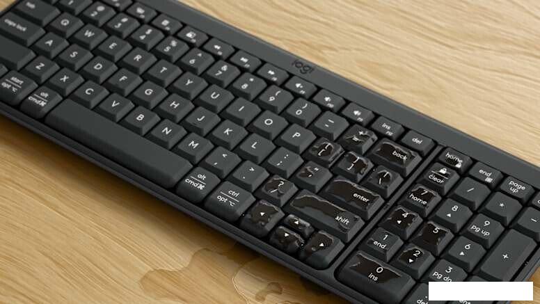 Клавиатура Logitech K251 Compact Bluetooth Wireless Keyboard 920-013363 (графитовый, нет кириллицы)