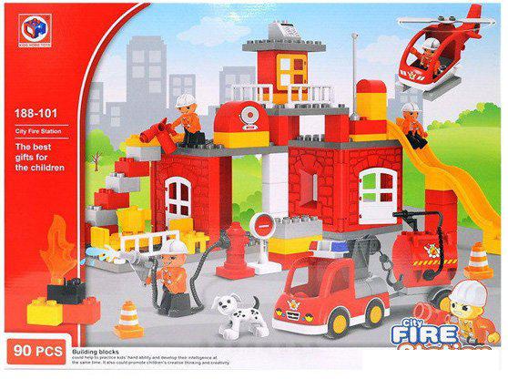 Конструктор Kids Home Toys Пожарная станция 188-101 3667637
