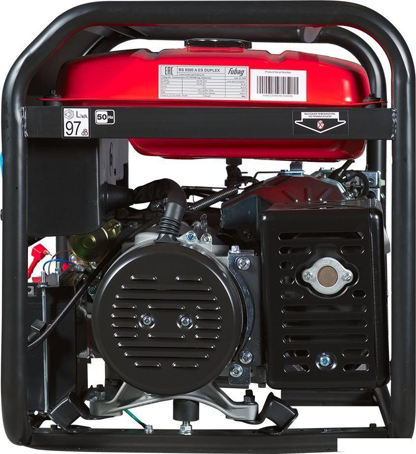 Бензиновый генератор Fubag BS 8500 A ES Duplex (с коннектором автоматики)
