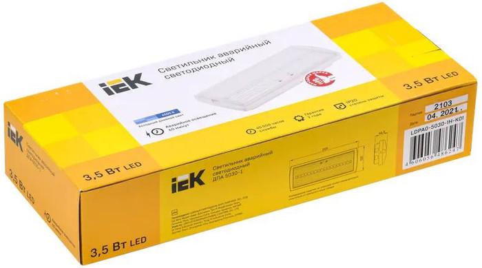 Светильник IEK ДПА 5030-1 LDPA0-5030-1H-K01