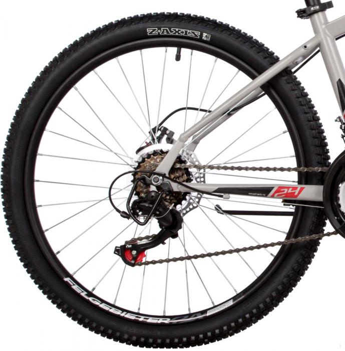 Велосипед Novatrack Action D 2023 24SHD.ACTION.14GR23 (серый)
