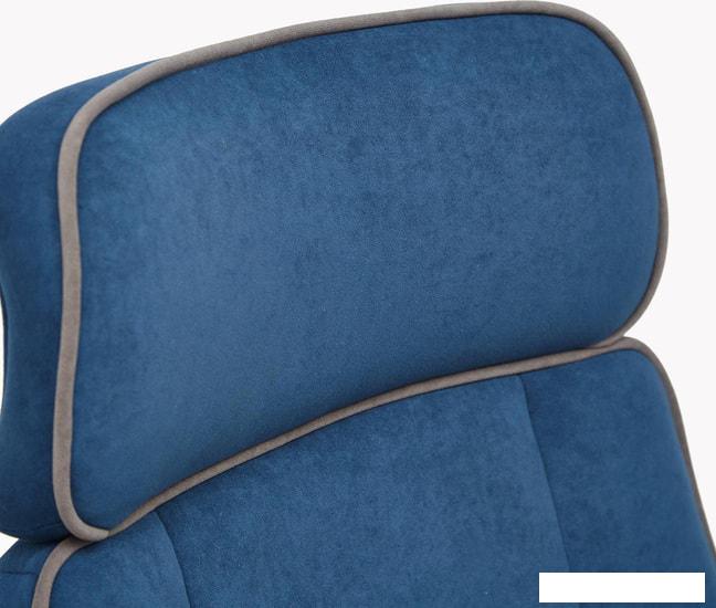 Офисное кресло TetChair Charm (флок, синий)