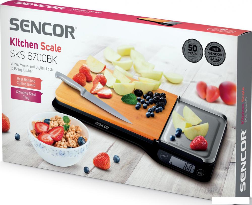 Кухонные весы Sencor SKS 6700BK