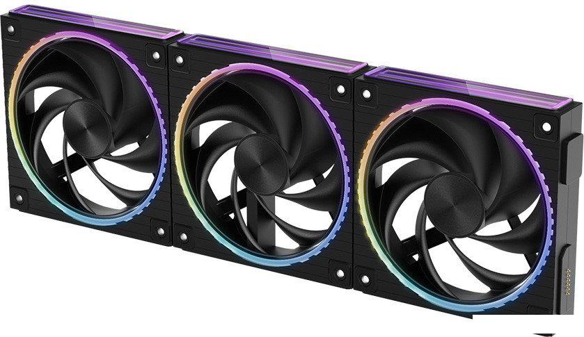 Комплект вентиляторов для корпуса Zalman ZM-DF120 A3 (черный)