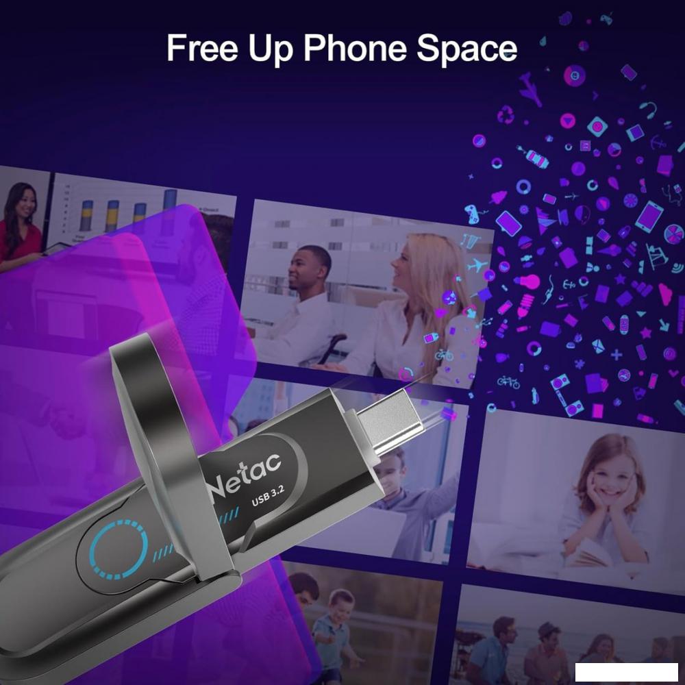 USB Flash Netac US9 512GB NT03US9C-512G-32TA