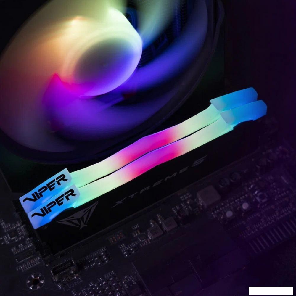 Оперативная память Patriot Viper Xtreme 5 RGB 2x16ГБ DDR5 7600МГц PVXR532G76C36K