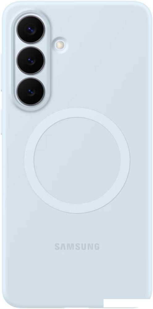Чехол для телефона Samsung Silicone Magnet Case для Samsung Galaxy S26+ (голубой)
