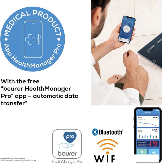 Умные напольные весы Beurer BF880 Wi-Fi