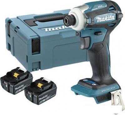 Шуруповерты, гайковерты, электроотвертки Makita DTD172RTJ (с 2-мя АКБ 5 Ah, кейс)
