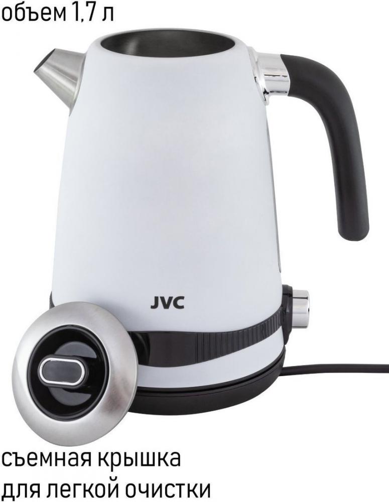 Электрический чайник JVC JK-KE1730 (белый)