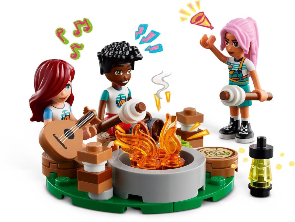 Конструктор LEGO Friends 42624 Лагерь приключений: Уютные домики