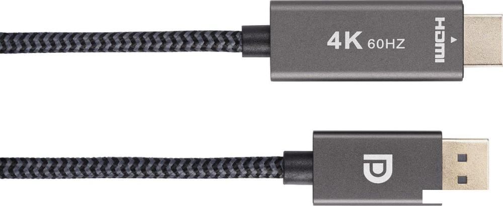 Кабель Telecom TA561M-1.8M DisplayPort - HDMI (1.8 м, черный)