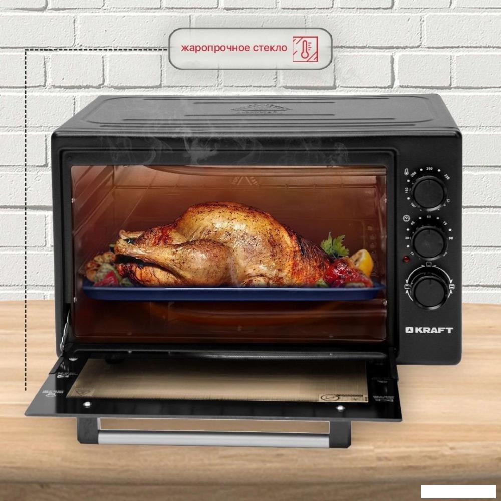 Мини-печь Kraft KF-MO3800BL (черный)
