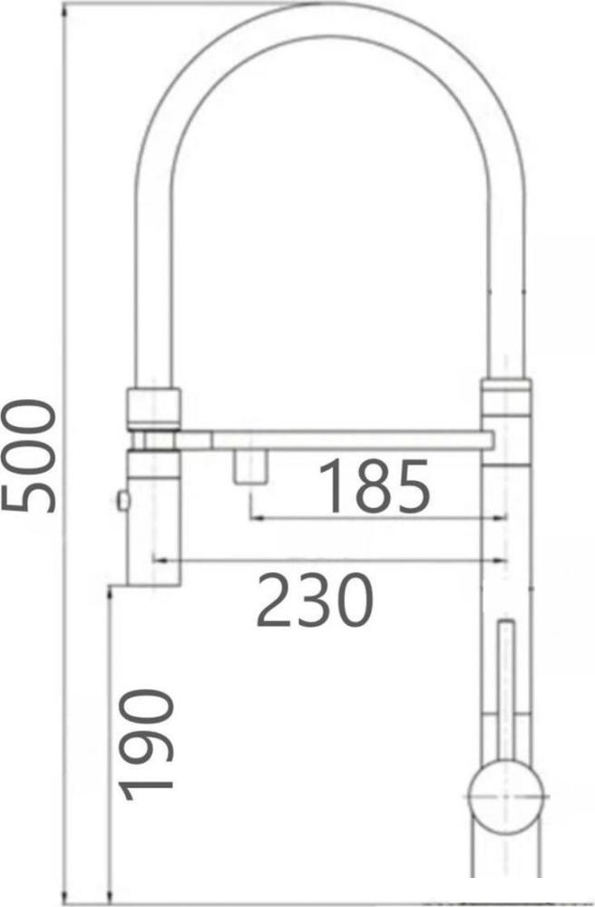 Смеситель Gross Aqua Neosteel 3188611SSB