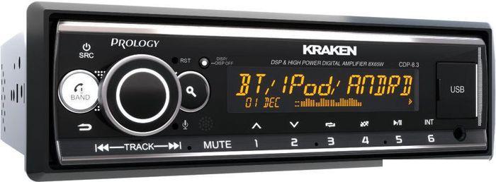 USB-магнитола Prology CDP-8.3 Kraken