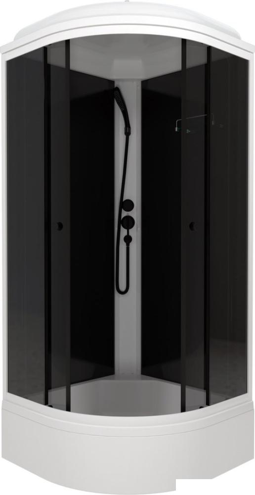 Душевая кабина Triton Грэй-Блэк B 90х90