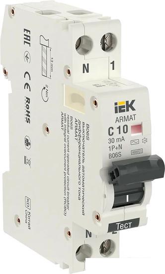 Дифференциальный автомат IEK AR-B06S-1N-C10C030
