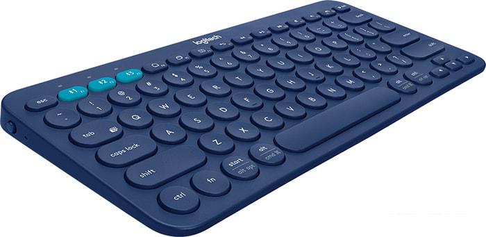 Клавиатура Logitech Multi-Device K380 Bluetooth 920-007597 (синий, нет кириллицы)