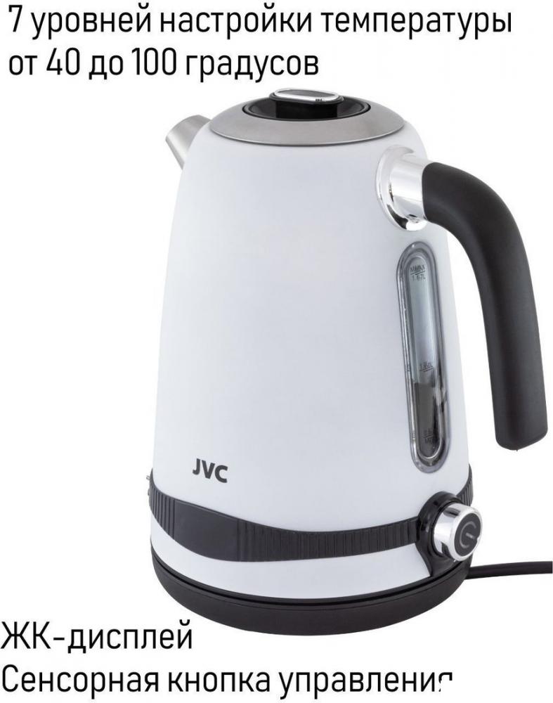 Электрический чайник JVC JK-KE1730 (белый)