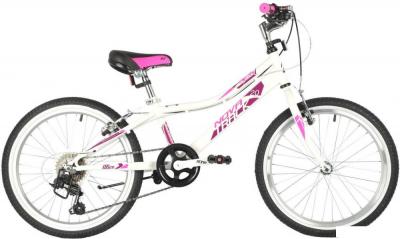 Детский велосипед Novatrack Alice 6.V 2021 20SH6V.ALICE.WT21 (белый)